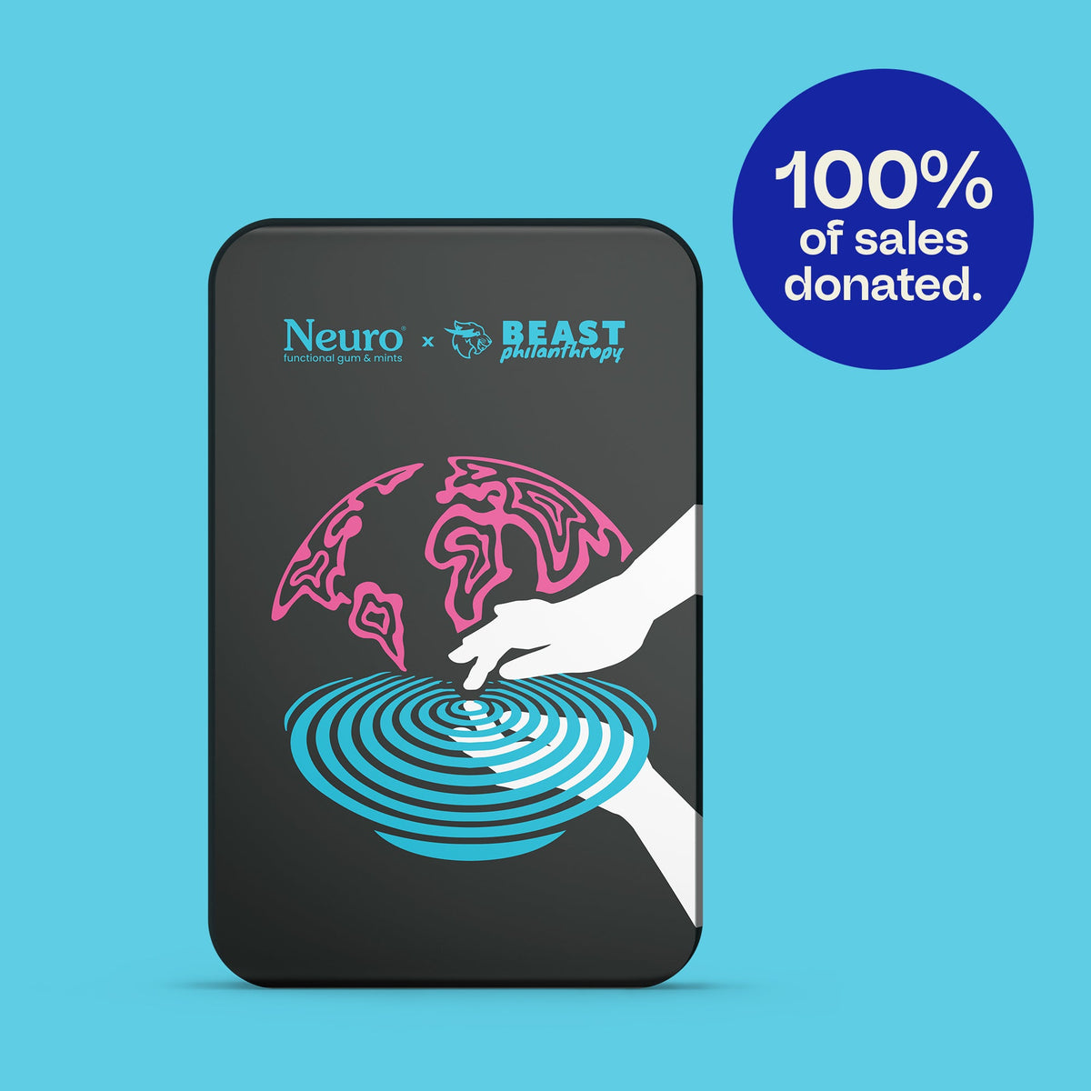 Neuro x Beast Philanthropy Tin