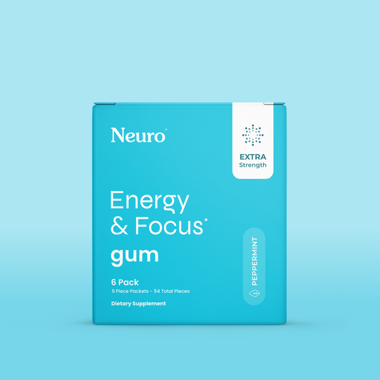 Extra Strength Energy & Focus Gum