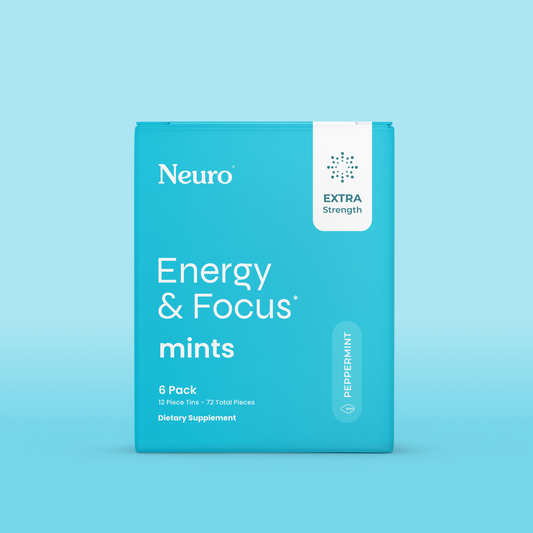 Extra Strength Energy & Focus Mints