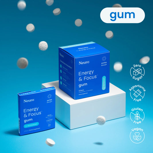 Extra Strength Energy & Focus Gum